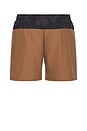 view 2 of 5 Lumacy Free Wheeling Track Shorts in Brown