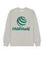 view 1 of 3 P.a.m. World Crew Neck Sweater in Grey Marle