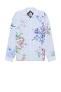 view 1 of 5 Fractal Stripe Shirt in Coco Star