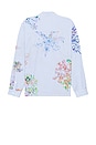 view 2 of 5 Fractal Stripe Shirt in Coco Star