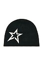 view 1 of 2 Star Logo Beanie in Black
