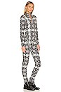 view 2 of 4 Star Gingham Onesie in Star Gingham Black