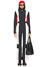 view 1 of 5 Jg Ski Suit in Jet Black & Snow White