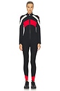 view 2 of 4 Tignes Jumpsuit in Black, White, & Red