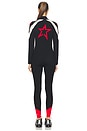 view 4 of 4 Tignes Jumpsuit in Black, White, & Red