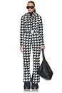 view 1 of 4 Tignes Ski Suit II in Black & White Houndstooth