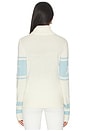 view 4 of 5 Schild Sweater in Snow White & Light Blue