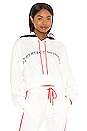 view 1 of 5 Cropped Hoodie in Snow White
