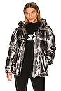 view 2 of 6 Over Size Parka II in Silver HP Foil