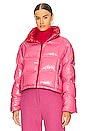 view 2 of 5 Nevada Duvet Jacket in Azalea Pink Cire