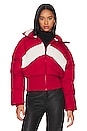 view 1 of 4 Juniper Duvet Jacket in Red