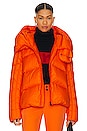 view 1 of 5 Orelle Down Jacket in Red Orange