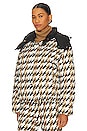 view 4 of 8 Moment Puffer II in Iconic Camel, Black, & White Houndstooth