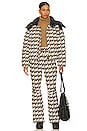 view 7 of 8 Moment Puffer II in Iconic Camel, Black, & White Houndstooth