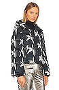 view 3 of 5 BLOUSON POLAR FLARE II in Black Star Print