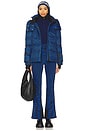 view 6 of 7 Candice Ski Parka in Black & True Indigo