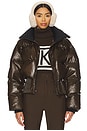 view 1 of 4 Auretta Ski Jacket in Chocolate