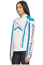 view 3 of 6 Racer Jacket in Lucent White