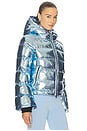 view 3 of 5 Polar Flare Ski Jacket II in Light Blue Foil