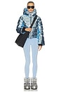 view 5 of 5 Polar Flare Ski Jacket II in Light Blue Foil