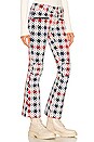 view 2 of 4 Aurora Flare Pant in Star Gingham Snow White