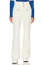 view 1 of 6 Aurora Flare Race Pant in Snow White
