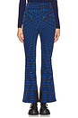 view 1 of 6 Aurora Ski Pant in Black & True Indigo