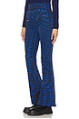 view 3 of 6 Aurora Ski Pant in Black & True Indigo