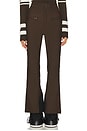 view 1 of 6 Aurora High Waist Ski Pant in Chocolate