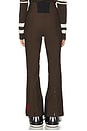 view 4 of 6 Aurora High Waist Ski Pant in Chocolate
