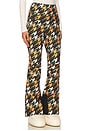 view 2 of 6 Aurora High Waist Ski Pant in Green Scratch Houndstooth