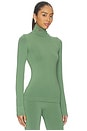 view 2 of 4 Perfect Thermal Rollneck in Parisian Green
