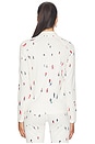 view 4 of 6 1/4 Zip Base Layer Top in Dede Ski Print
