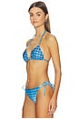 view 2 of 5 HAUT DE MAILLOT DE BAIN SALINAS in Faded Blue & Blue
