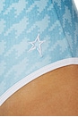 view 4 of 4 MAILLOT DE BAIN 1 PIÈCE ZIP FRONT in Faded Blue & Blue