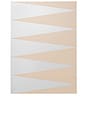 view 4 of 6 Art Of Backgammon Mirror Edition in Beige & Clear