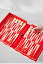 view 6 of 6 Art Of Backgammon in Red & Cream