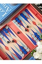 view 6 of 7 XADREZ CLASSIC ART OF BACKGAMMON in Red Multi