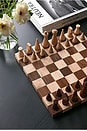 view 6 of 8 Wood Chess The Minimalist in 