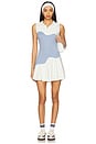 view 1 of 4 Wave Dress in Chantilly & Light Blue