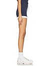 view 3 of 6 Akari Short in Navy & Chantilly