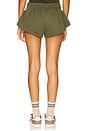view 4 of 6 Sofia Short in Military Green