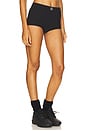 view 2 of 6 Boy Short in Black