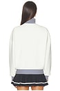 view 3 of 5 Signature Sweater in Chantilly & Navy Stripes