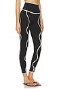 view 2 of 6 Wave Rib Legging in Black
