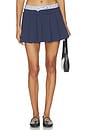 view 1 of 6 MINIFALDA ANNE in Navy & Chantilly