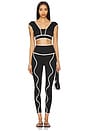 view 4 of 4 Sienna Rib Top in Black