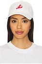 view 1 of 3 Lobster Embroidered Hat in White