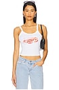 view 1 of 4 Crabby Crab Tank Top in White
