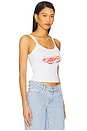 view 2 of 4 Crabby Crab Tank Top in White